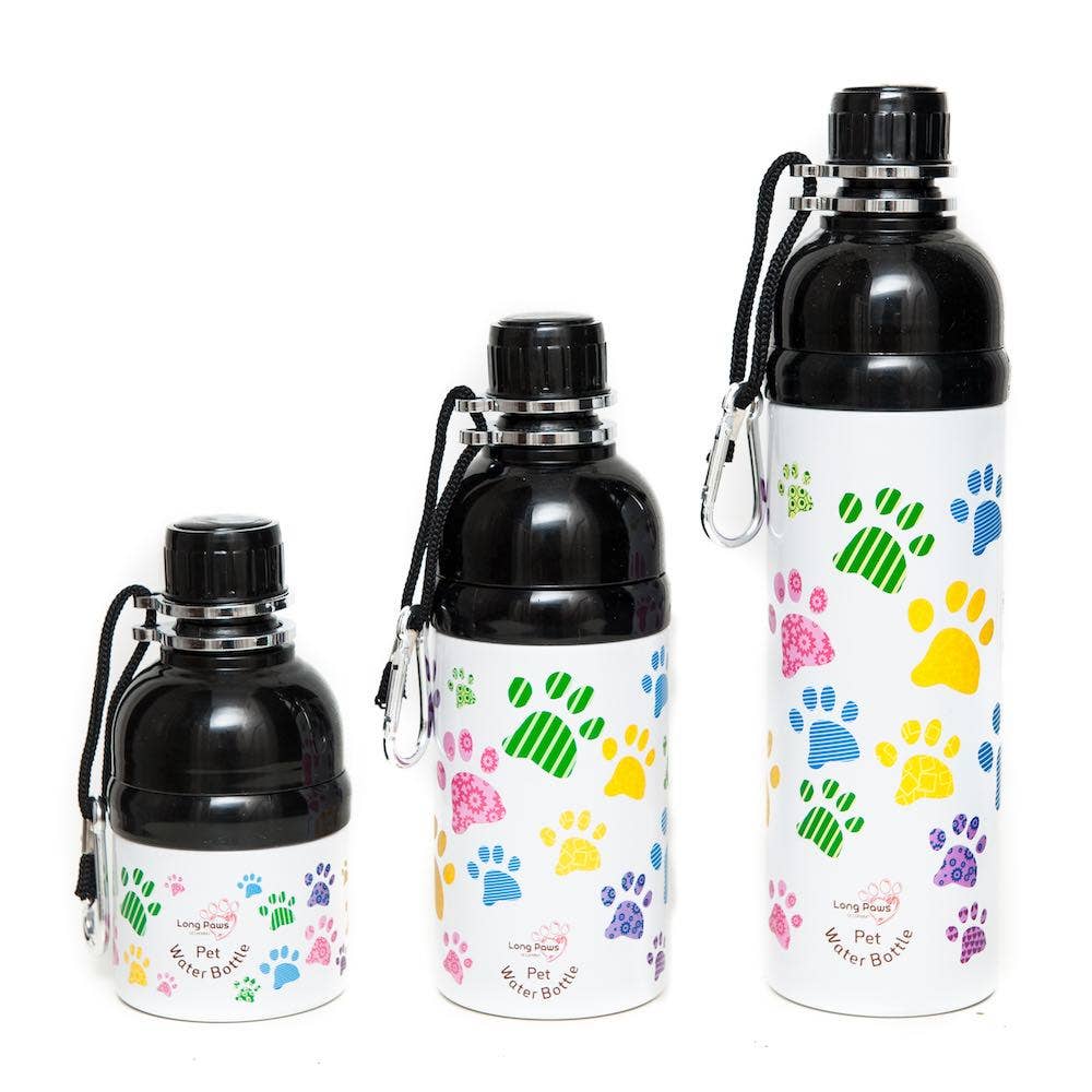 Long Paws - Wholesale Waterfles voor honden - Hond - Long Paws RVS hondenwaterfles met lick 'n flow0