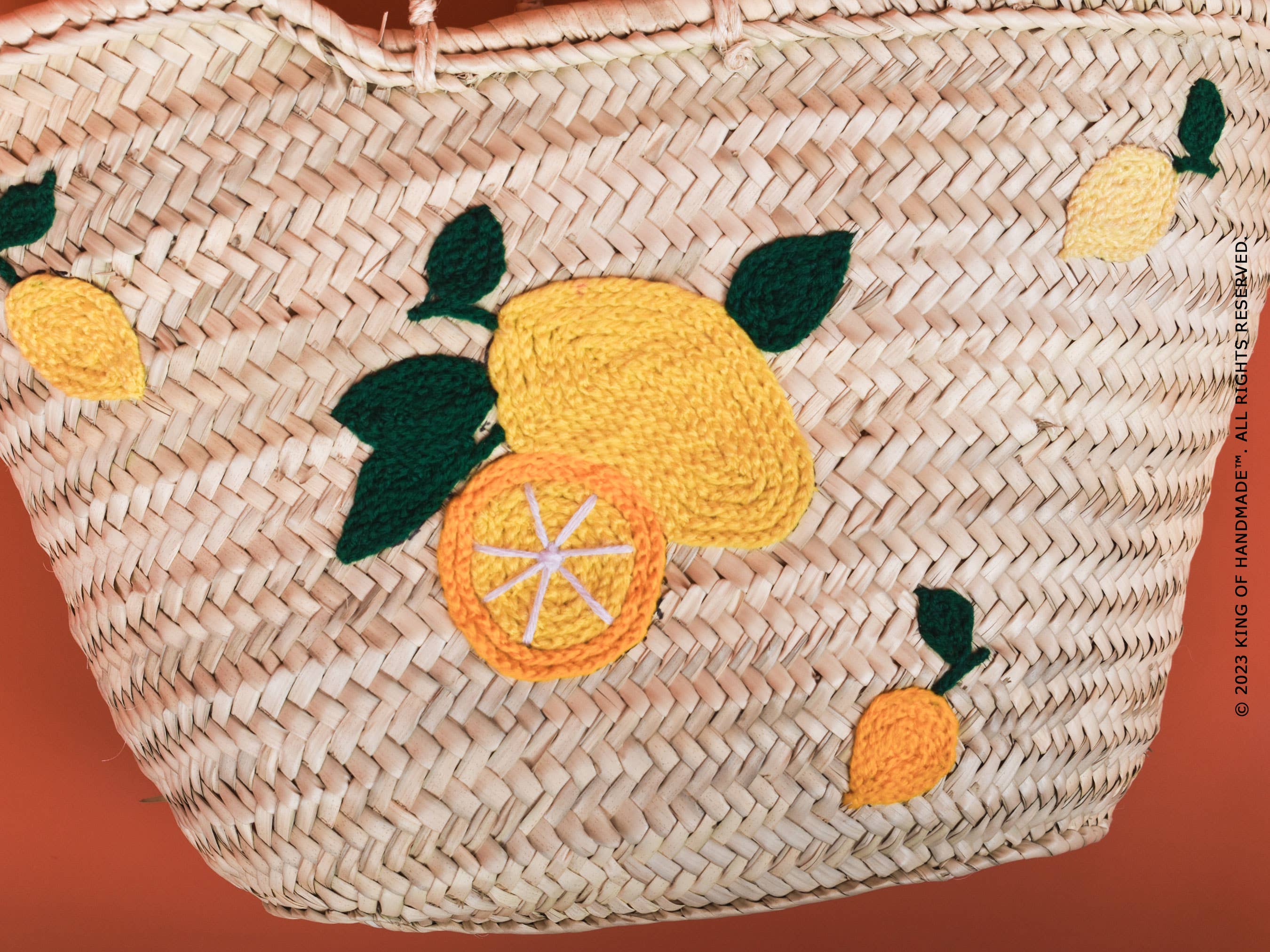 King Of Handmade – wholesale Beach bag – Lemon Beach Bag - Italian Tote Bag - Lemon Italy Tote 16