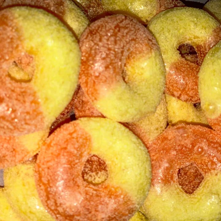 Creative Queen Boutique - Wholesale Hard Candy - Freeze Dried Peach Rings2