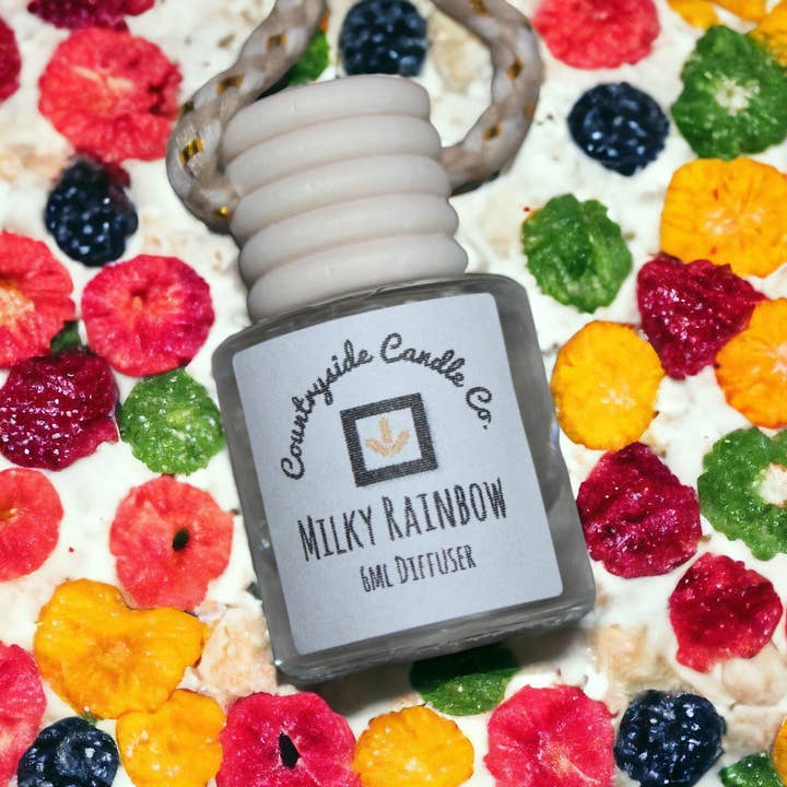 8ml Milky Rainbow Car diffuser for wholesale by Countryside Candle Co