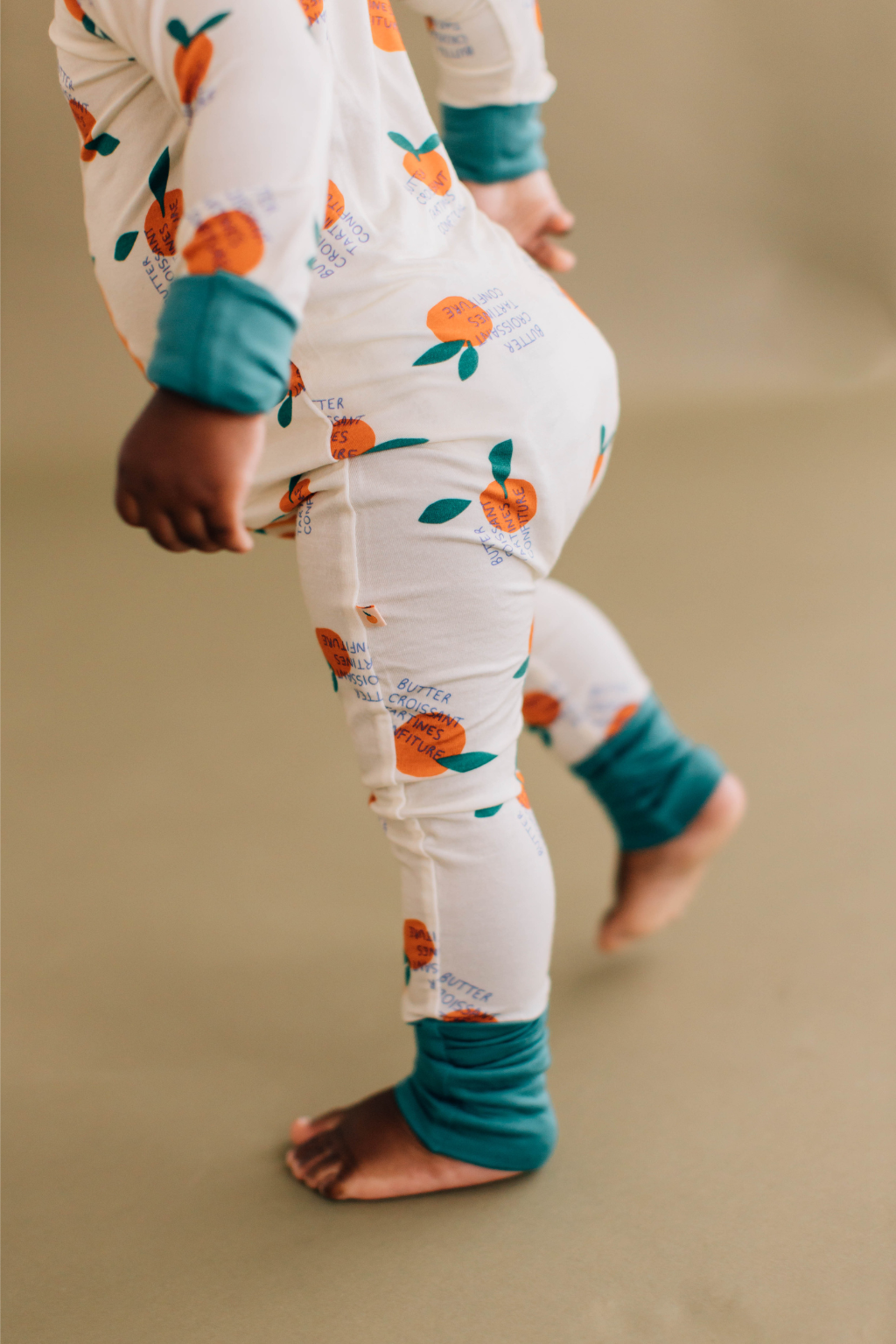 Tangerine Rêve - Wholesale Jumpsuit - Baby - Tangerine Oats Convertible Romper7