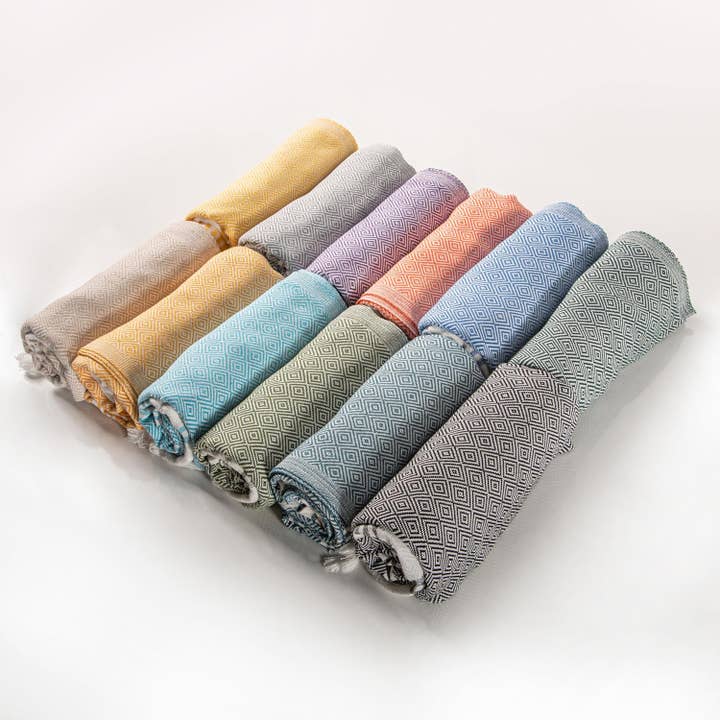 westmarkusa corp - Vente Serviette de plage - Serviettes de plage turques surdimensionnées, extra larges lilas, anti-sable, séchage rapide, 104 x 173 cm, pour hommes et femmes, lot de 120