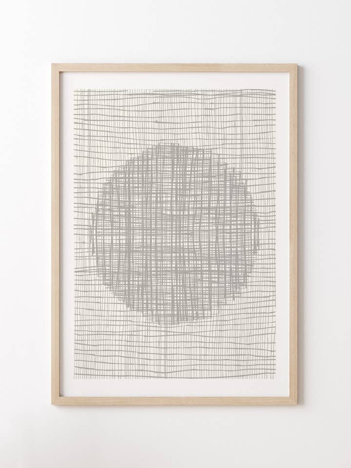 Circle Illusion - konsttryck (utan ram) för wholesale av MAISON CHARLOT