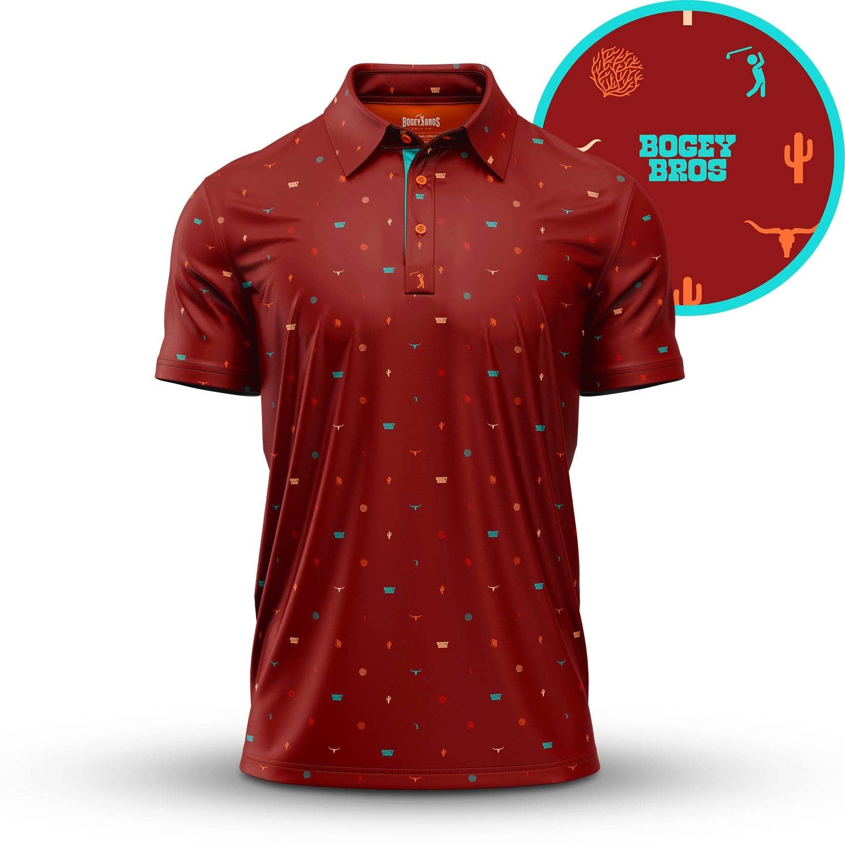 Bogey Bros Golf Co - Vendita all'ingrosso Polo - Uomo - Deserto - Polo0
