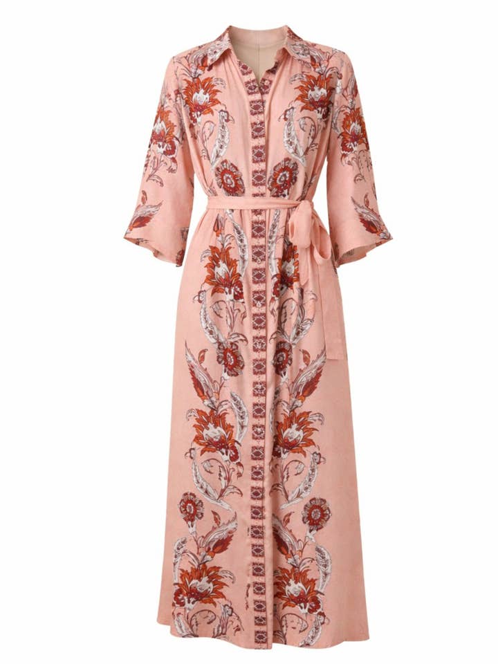 Sasha Pink Dress for wholesale by Raishma