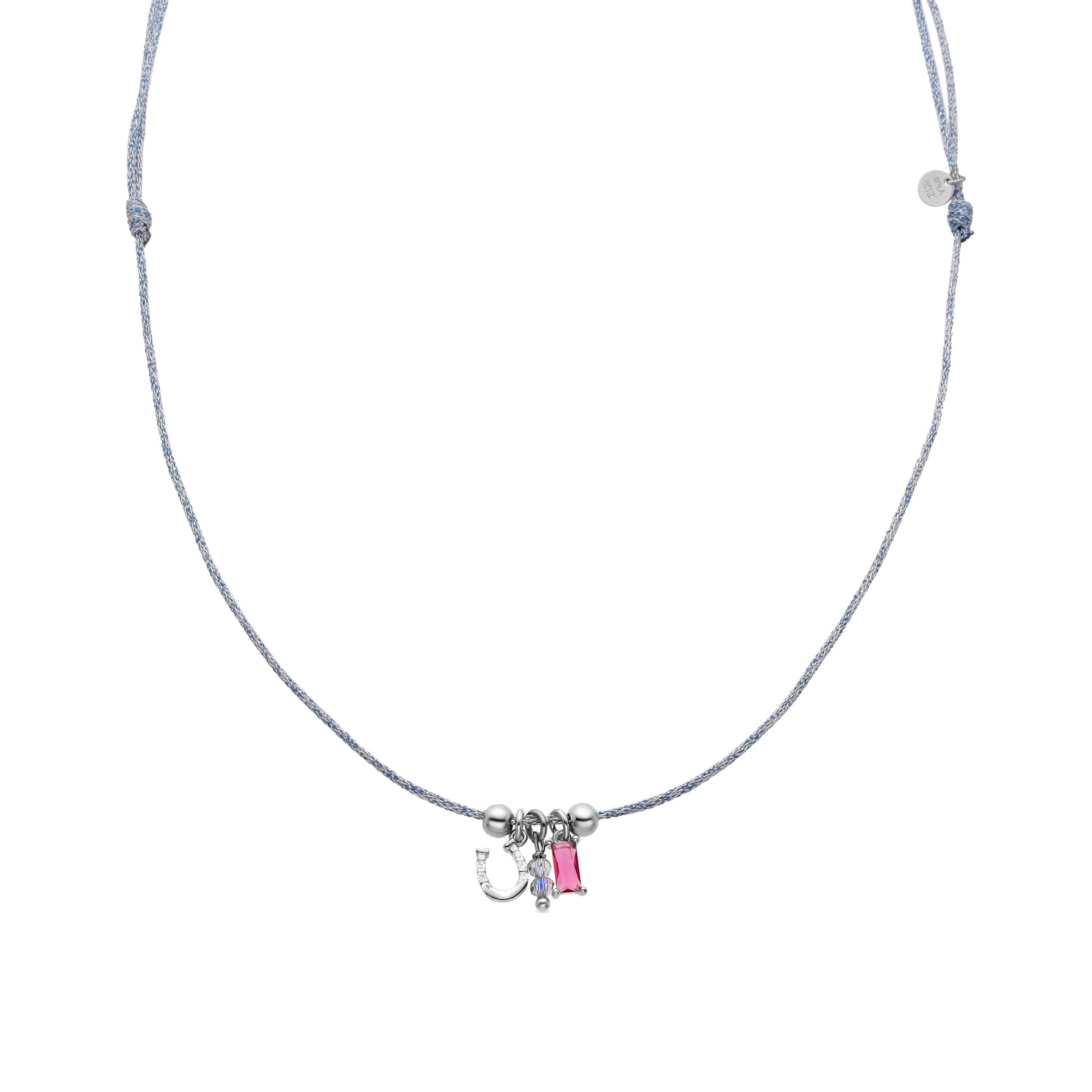 Luxenter - Wholesale Choker/Collar - Collar Luxenter de Plata de Ley 925 y Circonita Brillante acabado en rodio - Ubri0