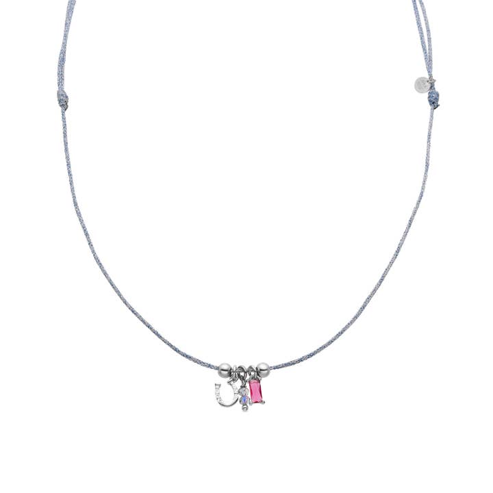 Luxenter - Wholesale Choker/Collar - Collar Luxenter de Plata de Ley 925 y Circonita Brillante acabado en rodio - Ubri