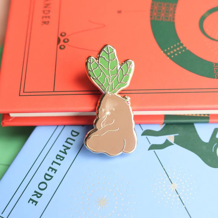 Dbl Feature - Wholesale Lapel Pin/Button - Mandrake Enamel Pin1