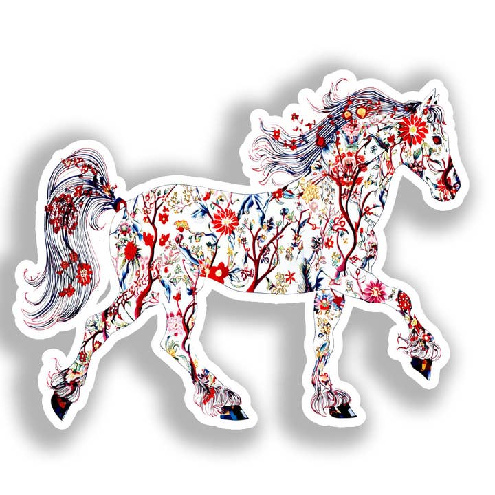 Pegatina de Caballo # A018496 para venta al por mayor de Yoonek Graphics
