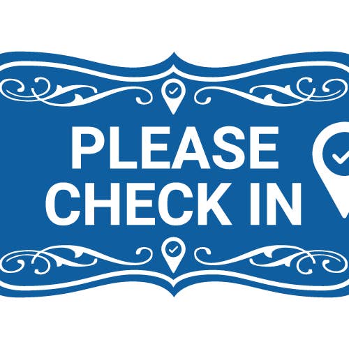 Panneau de vérification pour designer sur mur ou porte pour la vente par All Quality