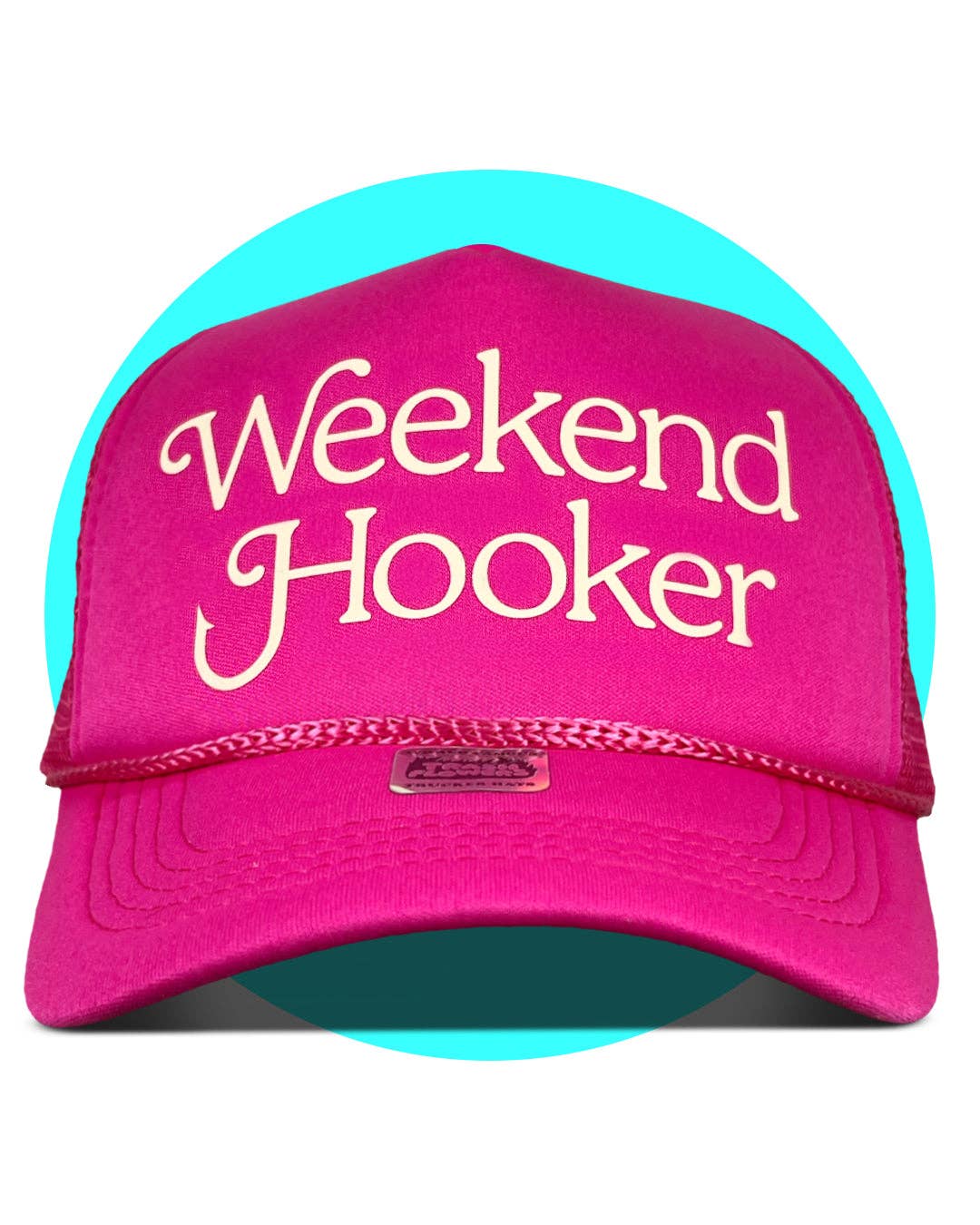 Trash Flowers Trucker Hats – wholesale Trucker hat – Unisex – Weekend Hooker Trucker Hat3