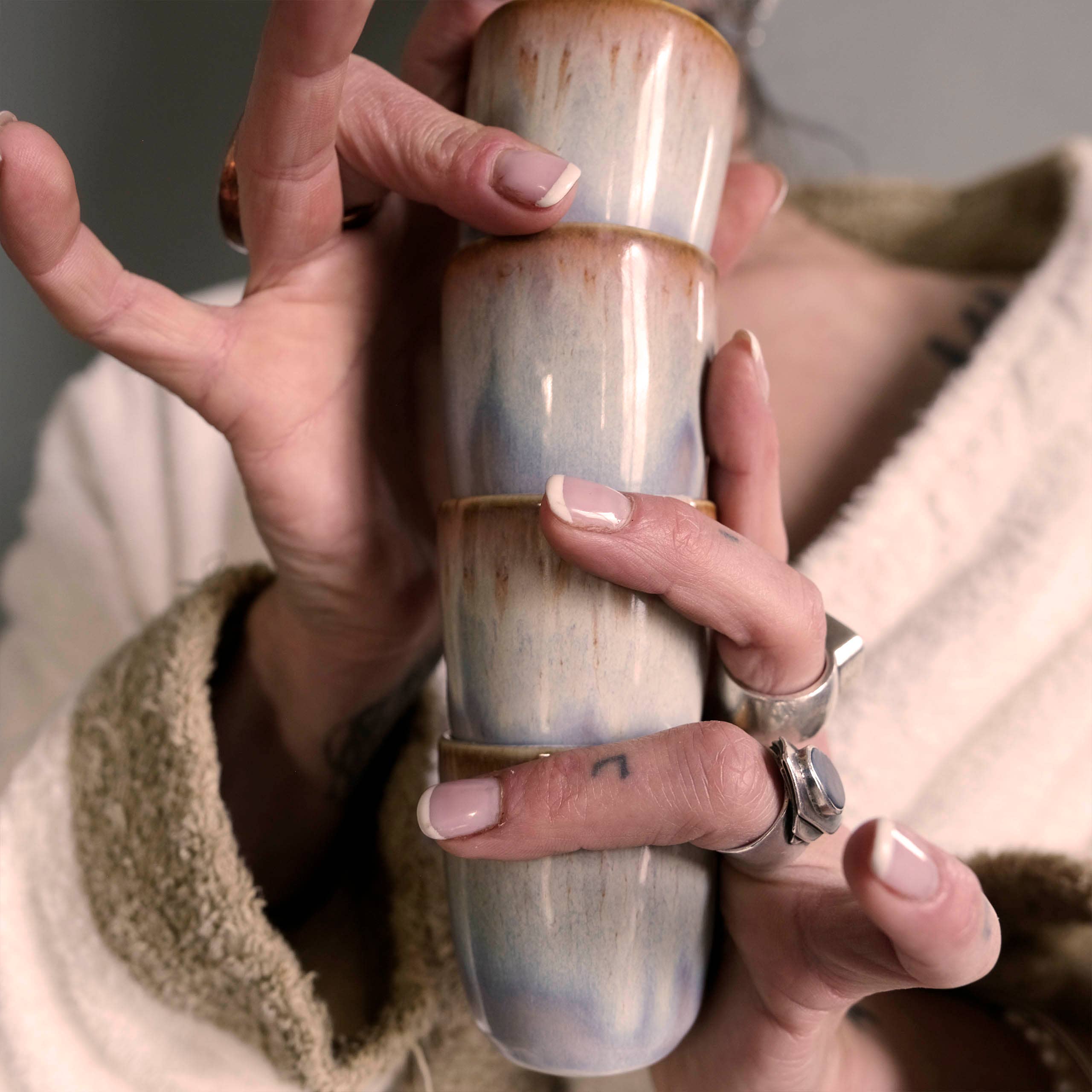 Izanami Tableware - Vente Tasse à café/thé - Krumme Lanke – Ensemble Espresso – Pour les grands moments dans de petites tasses10