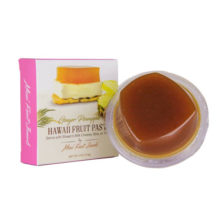 Ginger Pineapple Fruit Paste for wholesale by Maui Fruit Jewels
