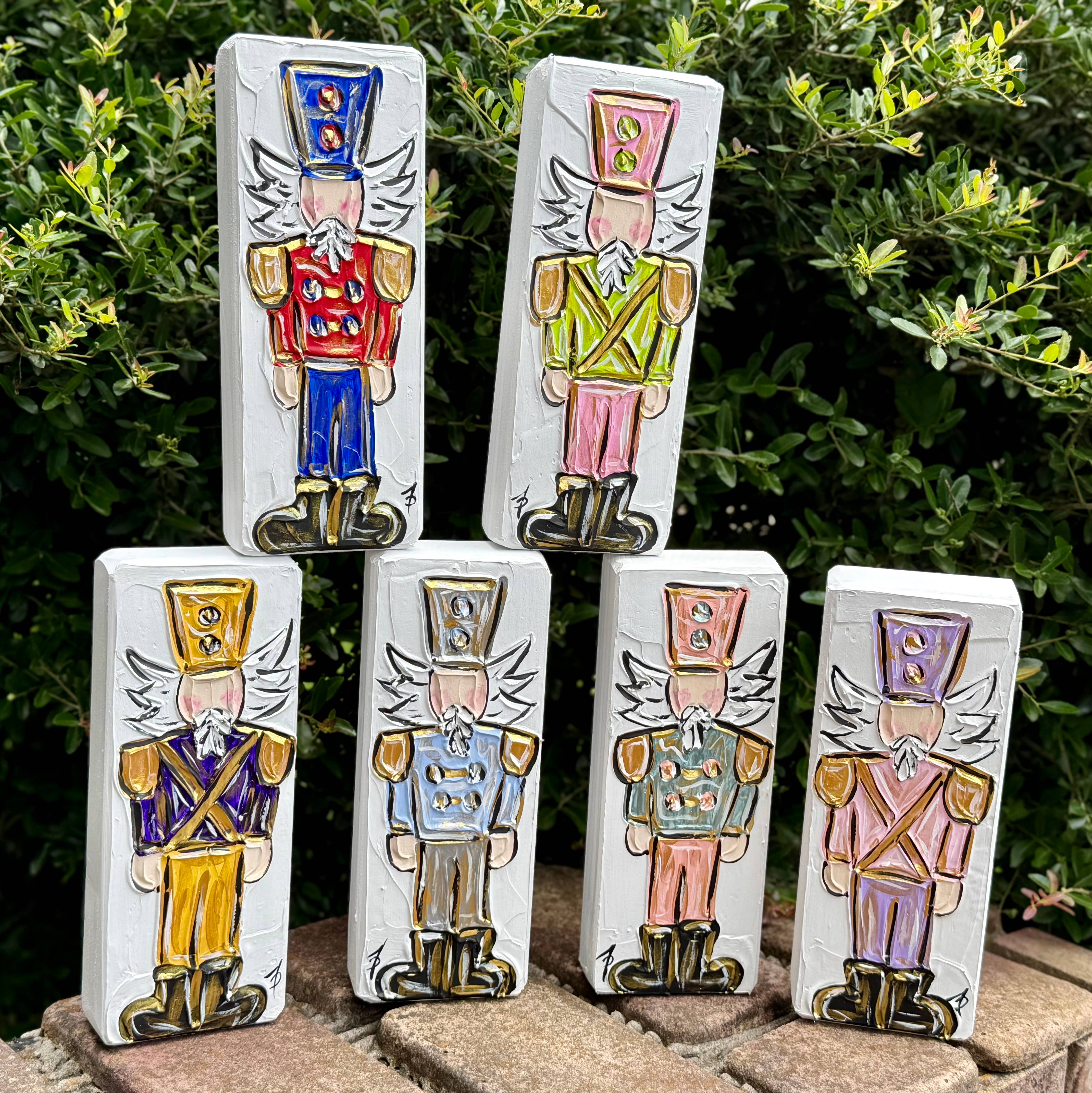 Framesaplenty - Vente Décoration de Noël - Bloc décoratif texturé Casse-Noisette7