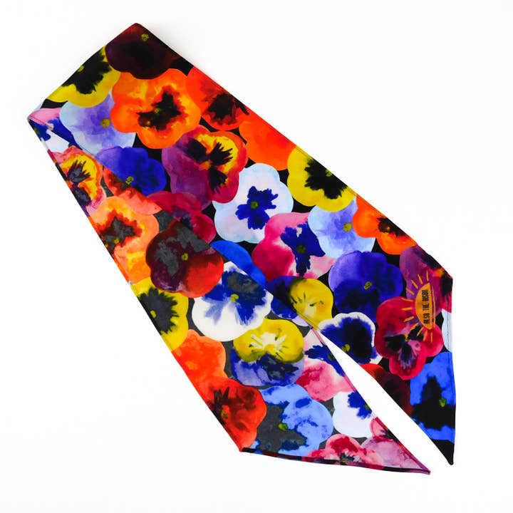 Viola Estampado Seda Skinny Minnie por atacado de Bison Bindery