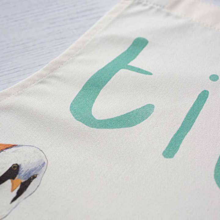Sarah Edmonds Illustration - Wholesale Apron - Tits Bird Cotton Apron