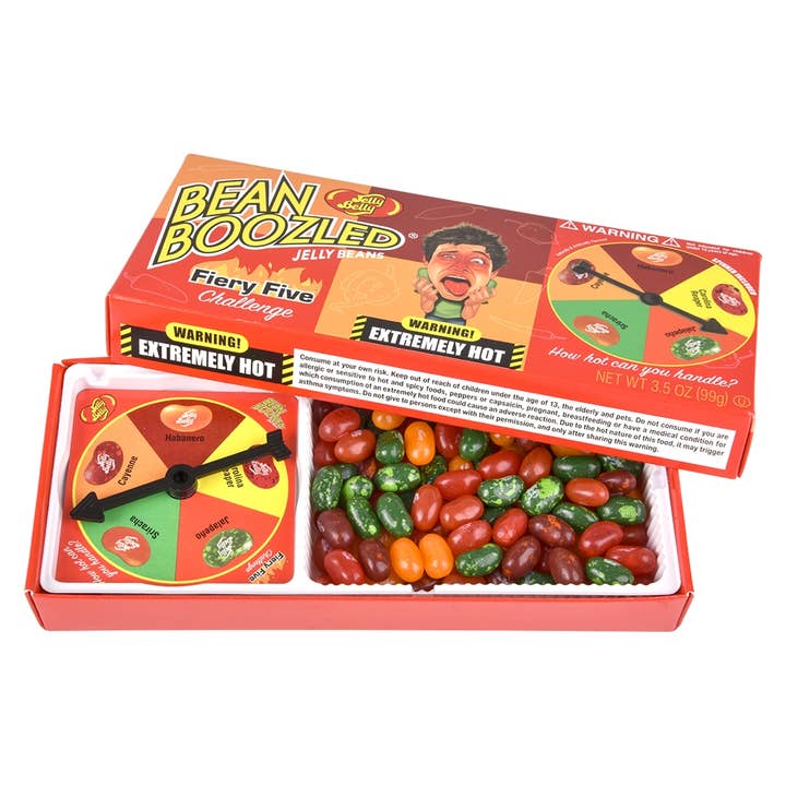 La Luna Bella - Toys - Wholesale Hard Candy - 3.5oz Beanboozled Fiery Five Spinner - LLB Toys5