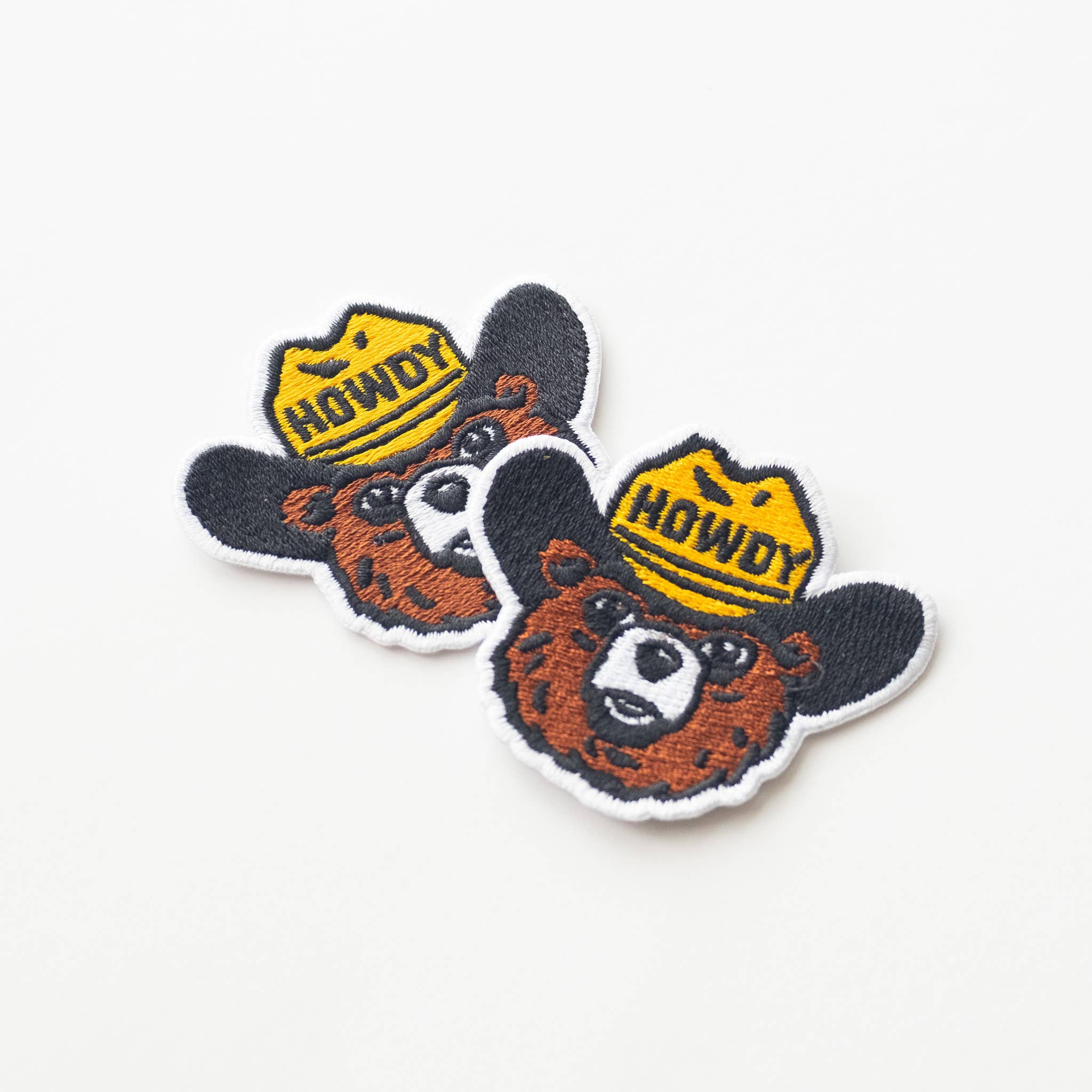 Union Made - Wholesale Patch - Howdy the Bear Embroidered Iron on Patch4