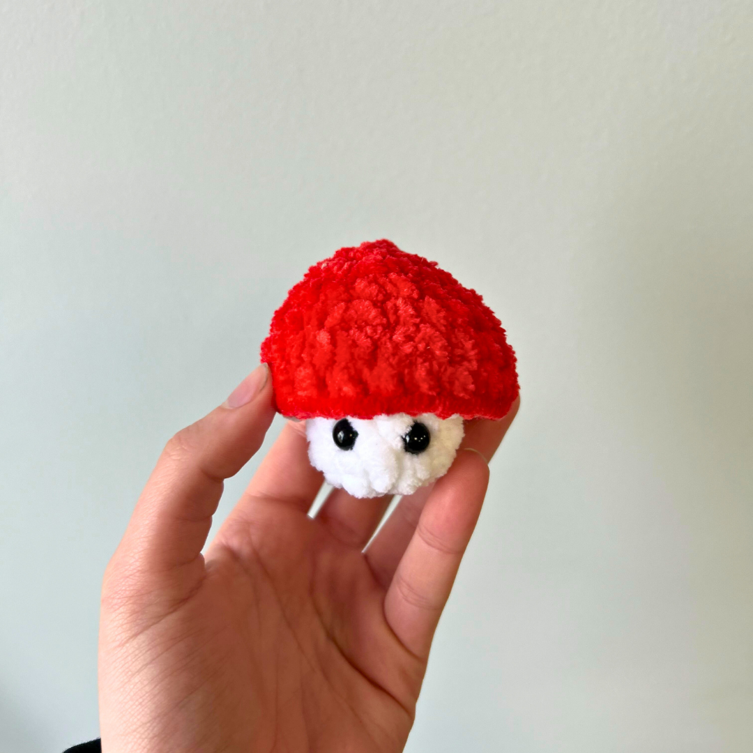 Crochet by Jolene - Wholesale Knuffels - Kinderen en baby - Gehaakte Paddenstoel Pop-It Fidget Speelgoed - Meerdere Kleuren0