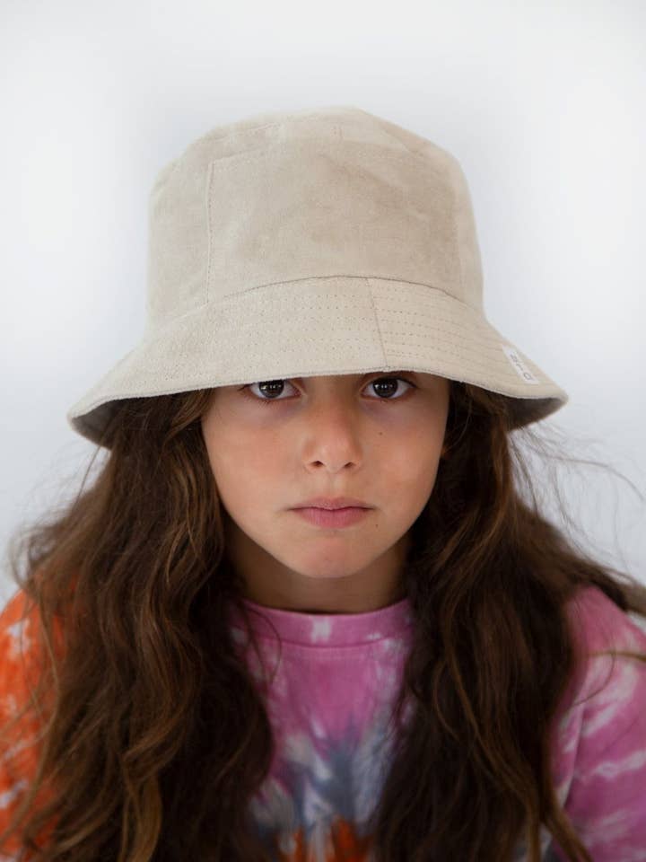 Cappello Dutch Bucket - Kids Cool Latte per la vendita all'ingrosso da parte di Dutch Clothing