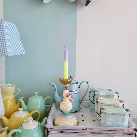 Dippy - Wholesale Taps toelopende kaars/kandelaar - Dippy - Neon '25 Collection