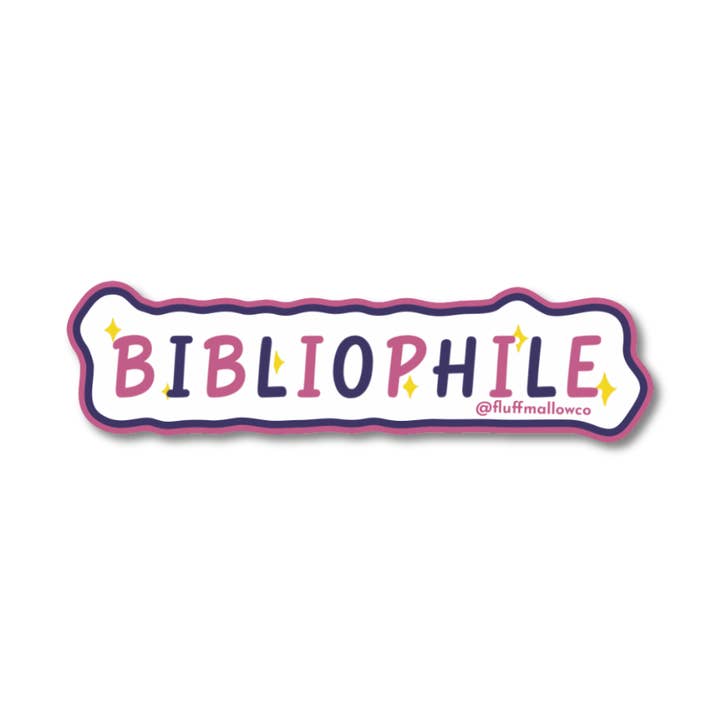 Autocollant en vinyle pour bibliophile / Autocollant pour club de lecture / Livres pour la vente par Fluffmallow (Custom duties for USA are pre-paid by us)