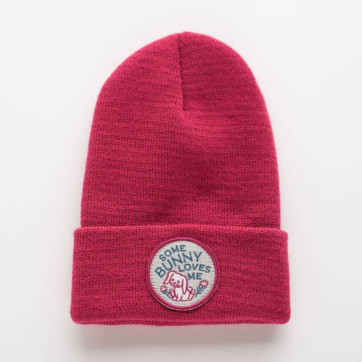 Some Bunny Loves Me Tulip Beanie for wholesale by Seaslope