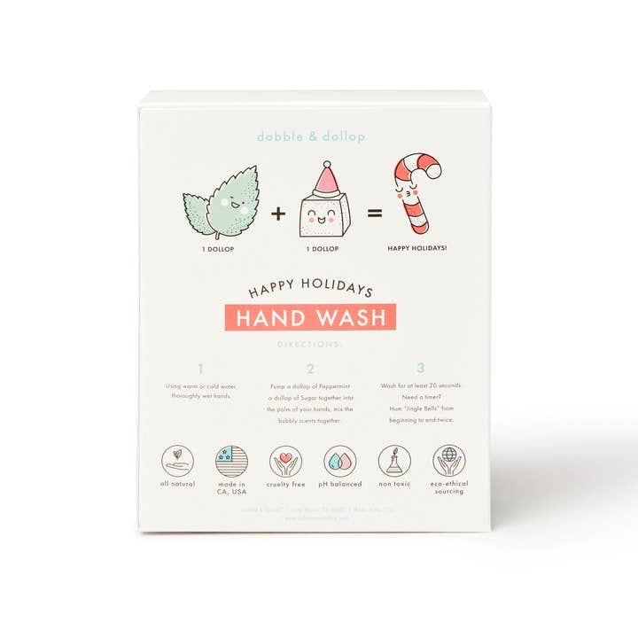 Dabble & Dollop - Wholesale Hand Soap/Wash - Happy Holidays Handwash Set - Clearance Pricing!