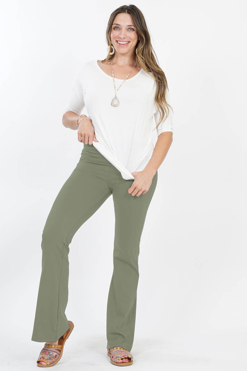 42POPS - Wholesale Athletic Pants - Women's - ',,.Plus size Flare Leggings Yoga Pants33