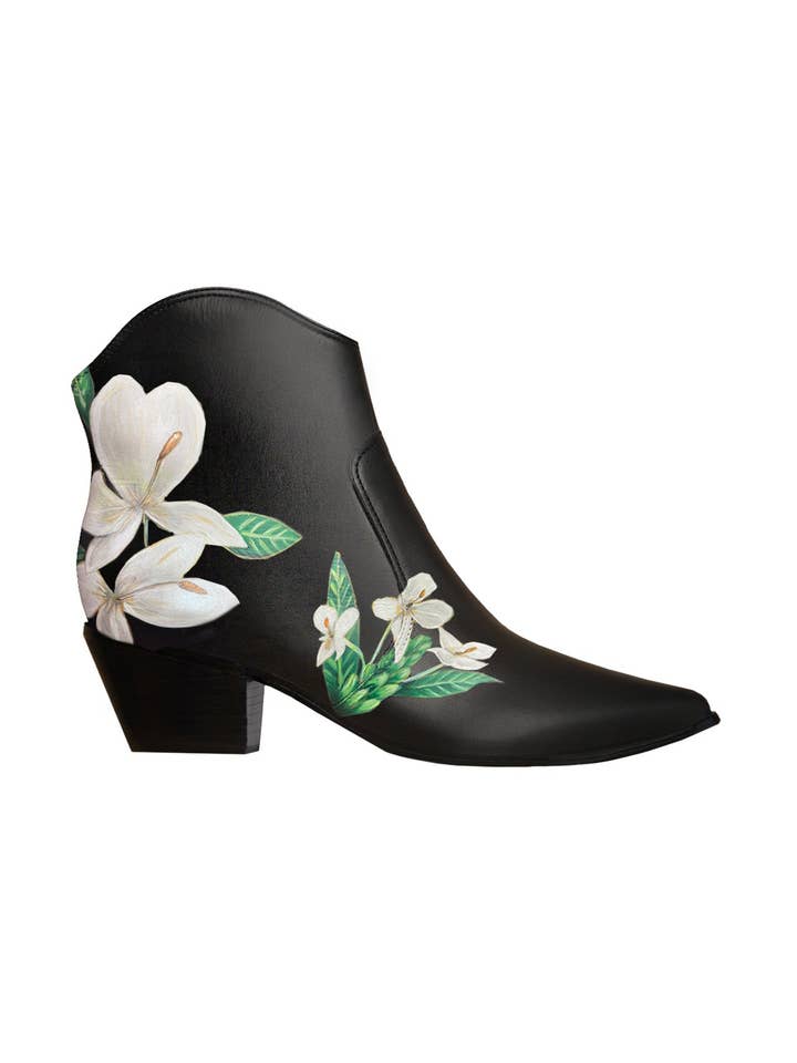 Bota vaquera negra Mariposa para venta al por mayor de ALEPEL