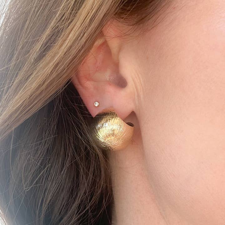 Amethyst and Opal - Wholesale Hoop Earrings - Ophelia Stud 3