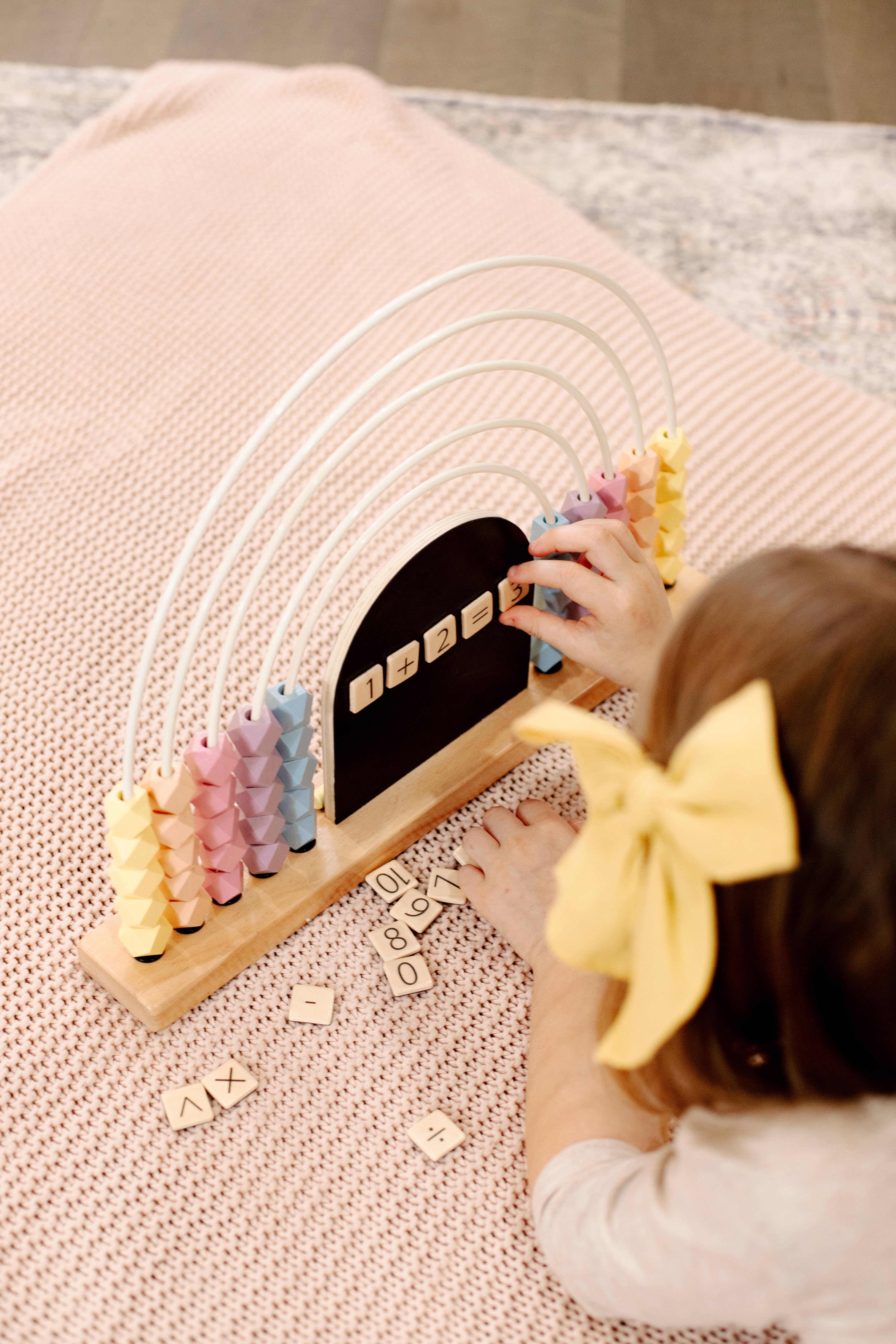 Wishamotherwould - Venta al por mayor Juego de ingenio - Niños - Rainbow Abacus para niños4