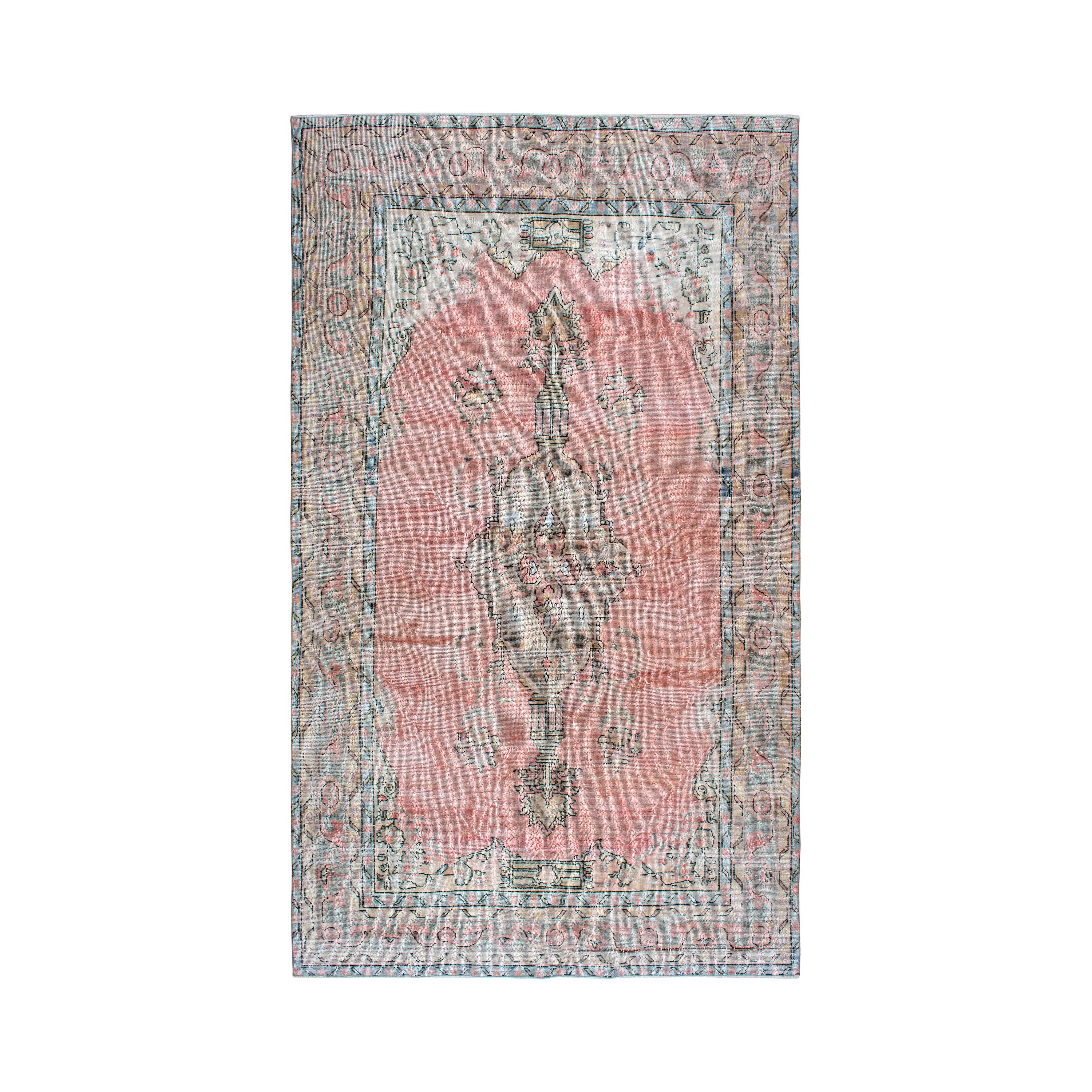 The Loom Wholesale - Wholesale Area rug - Turkish Vintage Antique Oushak Wool Rug for Living Room