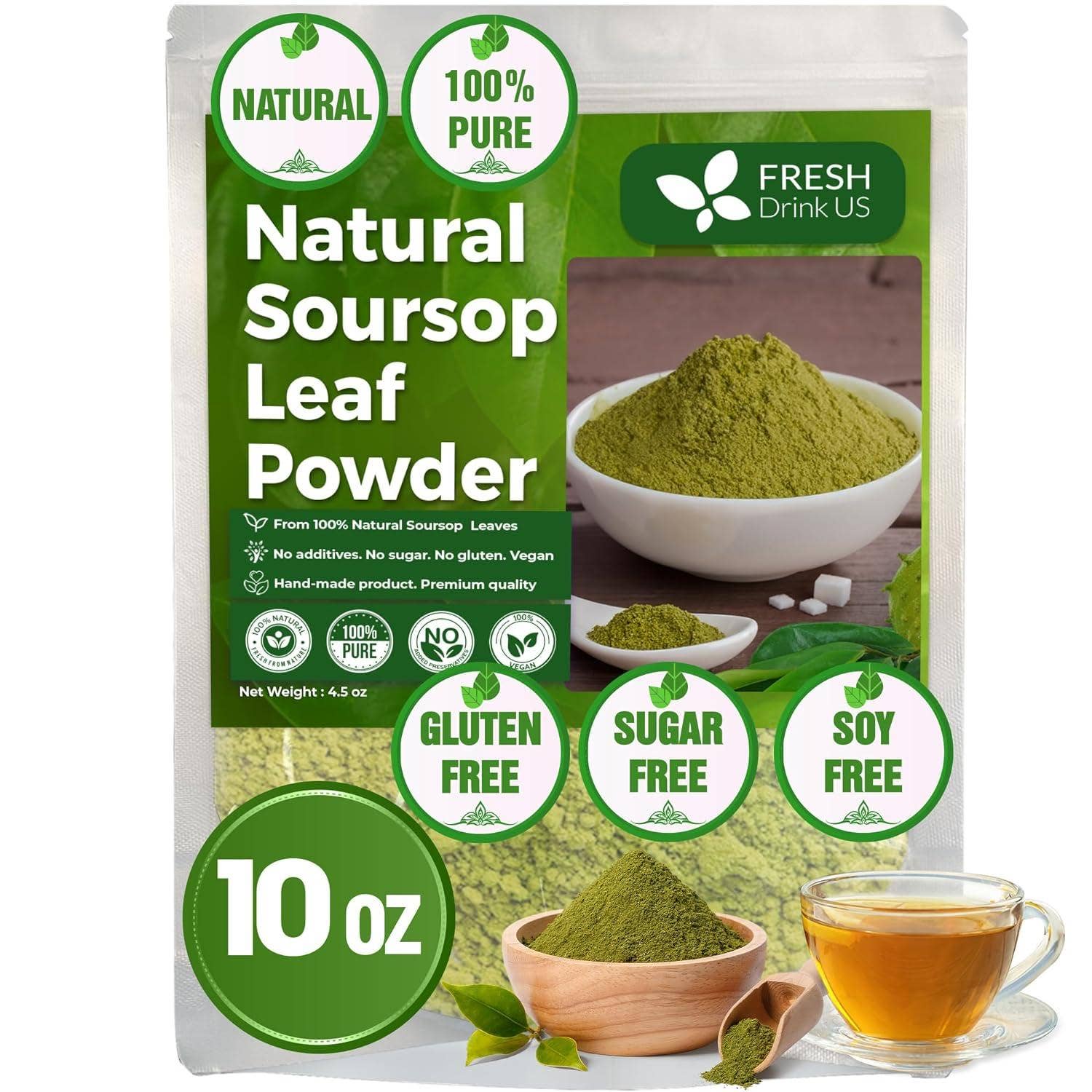 Naomi's Happy Place Shop - Wholesale Health/Detox Tea - Soursop Leaves Tea Version 224