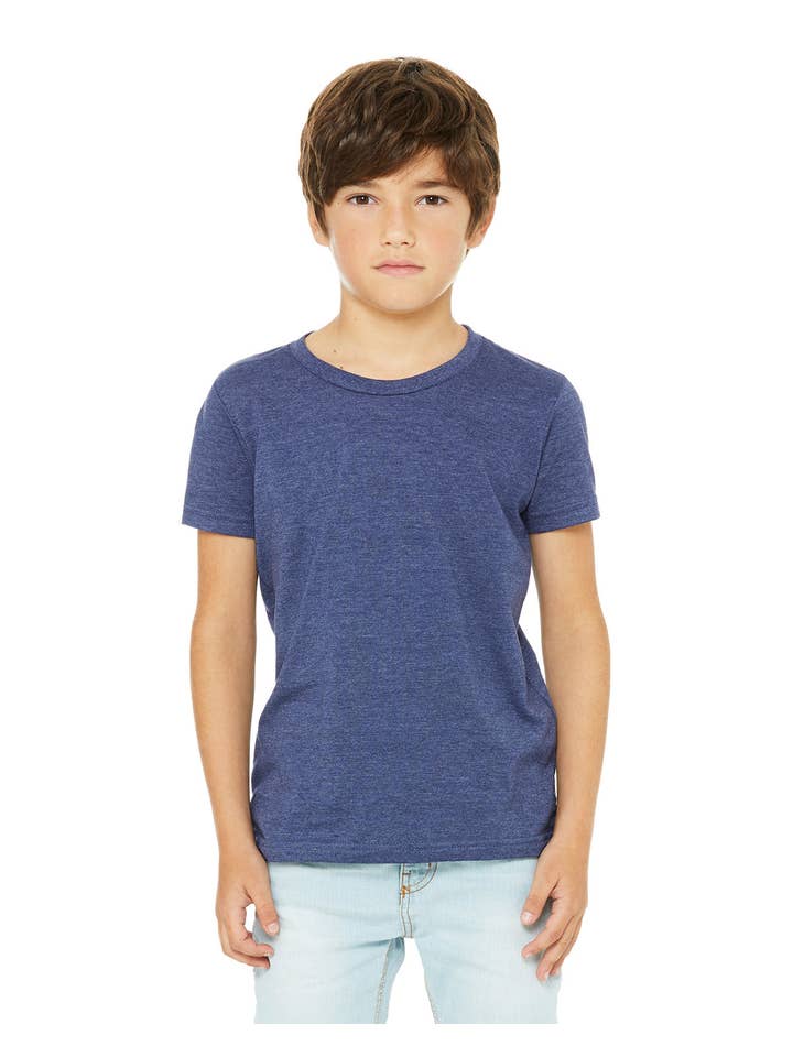 Total Apparel - Wholesale T-Shirt - Kids - Bella + Canvas 3001YCV - Youth CVC Jersey T-Shirt2