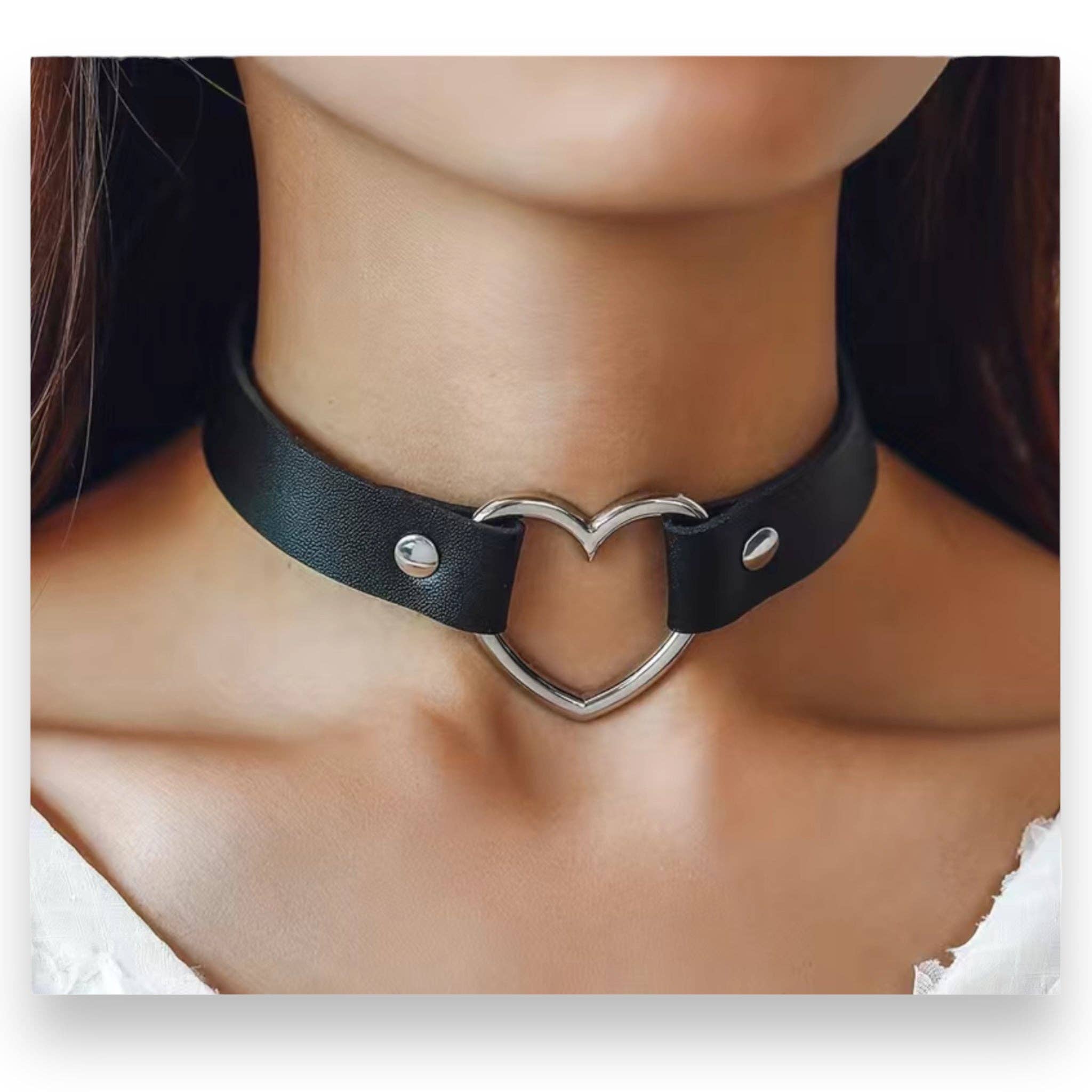 Kinky Pleasure - Wholesale Choker/Collar - Kinky Pleasure - T008 - Sexy Punk Style Choker - 12 Colors - 40cm6