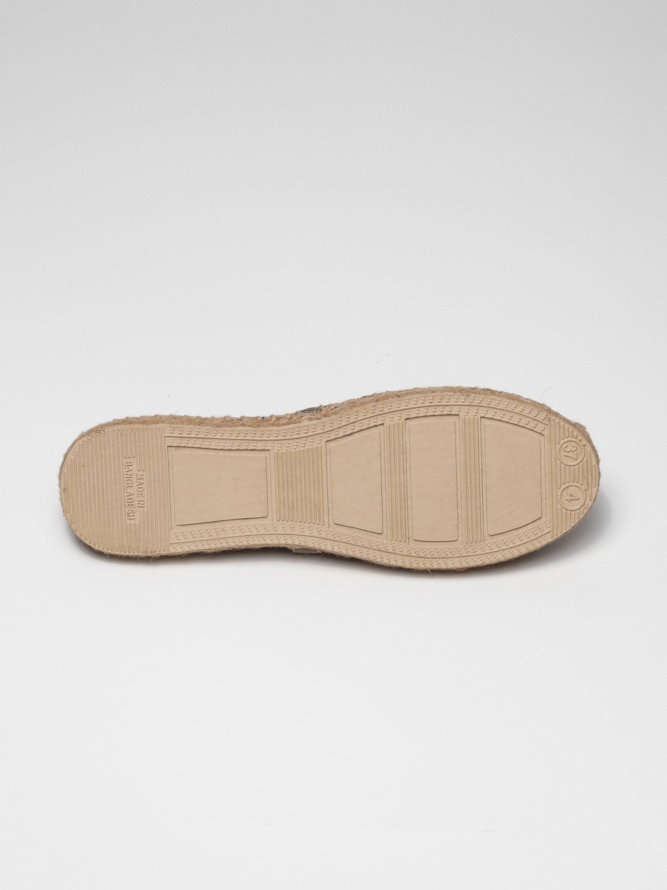 Beige My Beach Spirit Cactus Espadrilles für Damen, kaki, Größen 36-41 – 24 Paar pro Box für den Großhandel auf Faire4