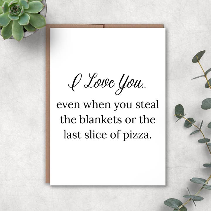 Karte „Ich liebe dich“ für den Großhandel von Expression Design Co