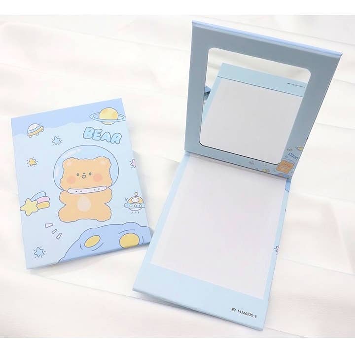 12pk Cartoon Animal Compact mirror for wholesale by Diacly