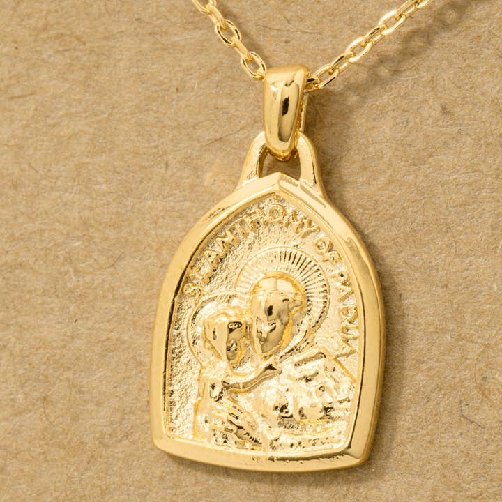 Fame Accessories - Wholesale Pendant/Charm Necklace - St Anthony Pendant Necklace2