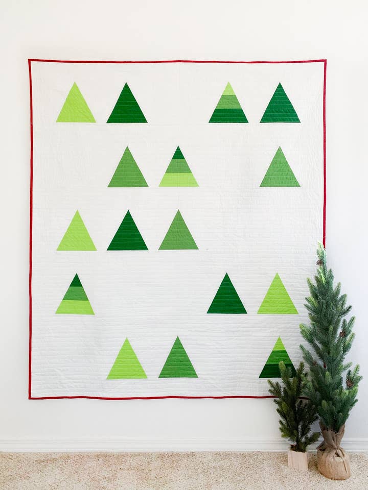 Tree Farm Quilt Pattern for wholesale by Cotton and Joy