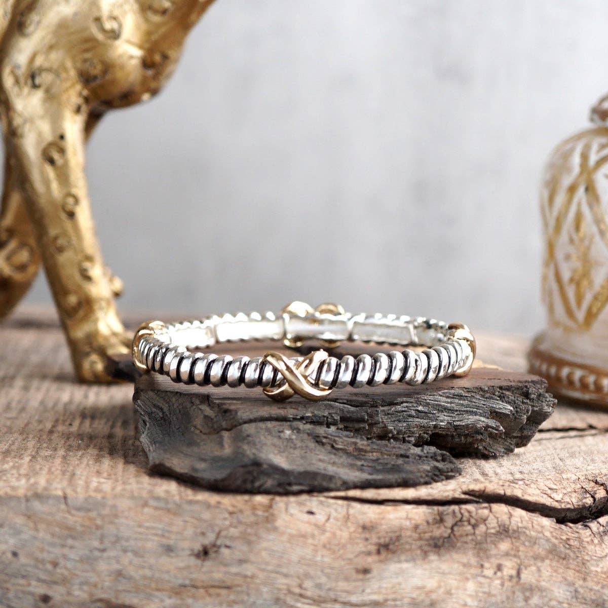 PennyLine inc - Vente Bracelet jonc - Sérénade Argentée – Collection de Bracelets Bohème7