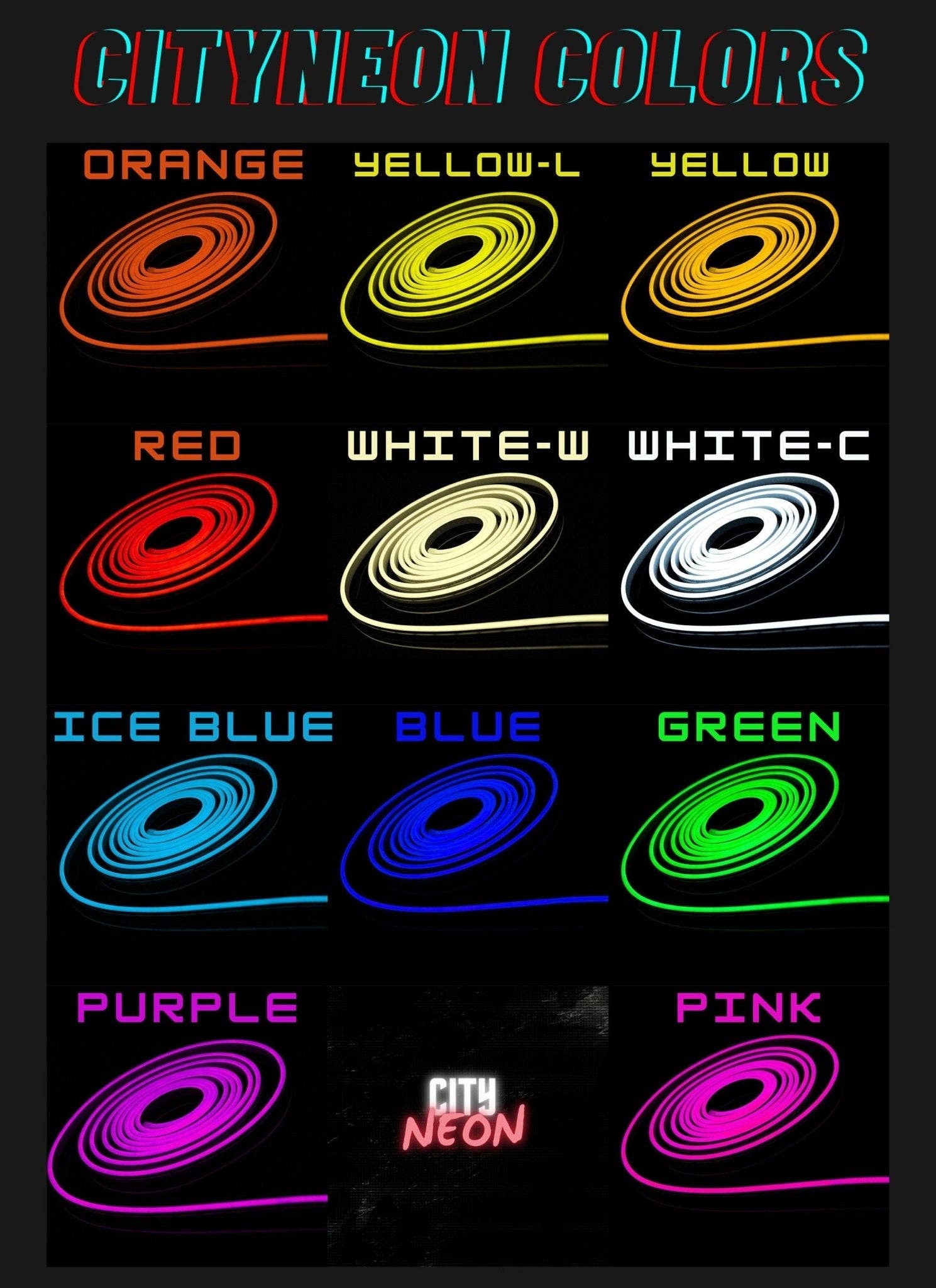 CityNeon - Wholesale Neon Sign - Rainbow Neon backdrop sign7