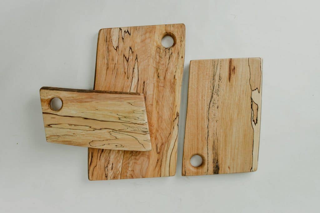 Petermans Boards and Bowls Inc. - Wholesale Cutting Board - 12" SPALTED MAPLE RECTANGULAR CUTTING BOARD3