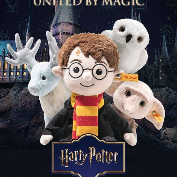 Axis Toys & Gifts - Wholesale Stuffed/plush toy – Kids & baby - Steiff Soft Cuddly Harry Potter Collection - Harry Potter, 28 cm4