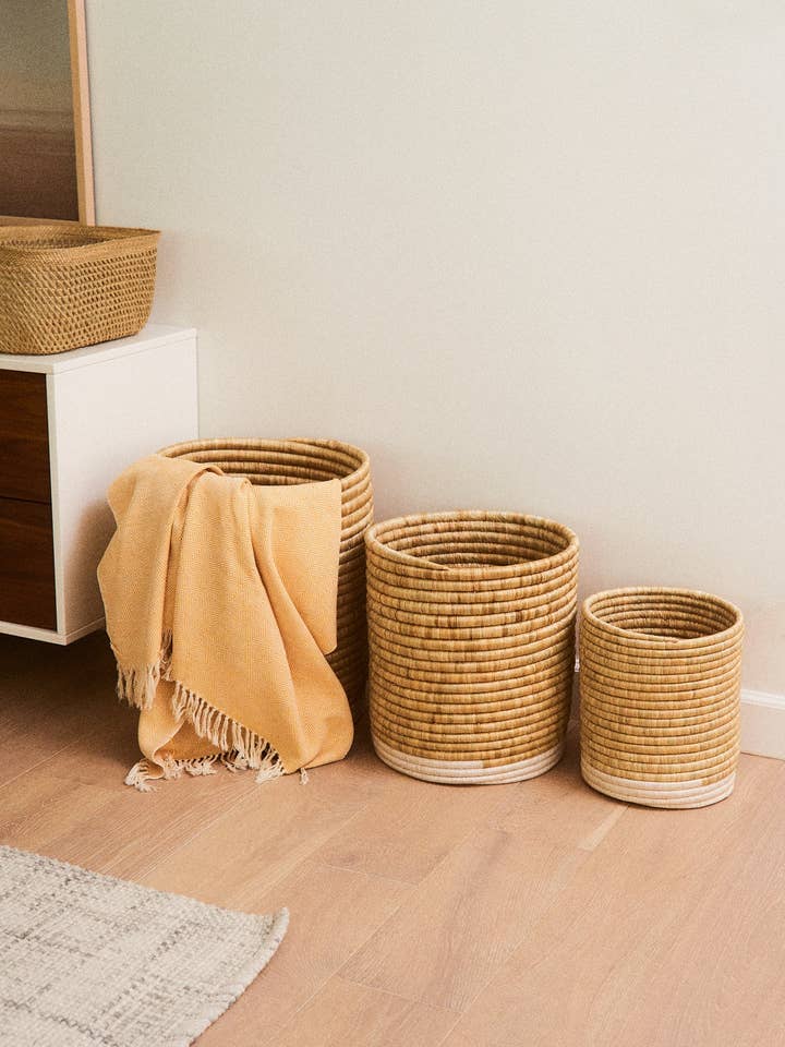Katakuru Woven Storage Baskets (4 Sizes) for wholesale by UKILI