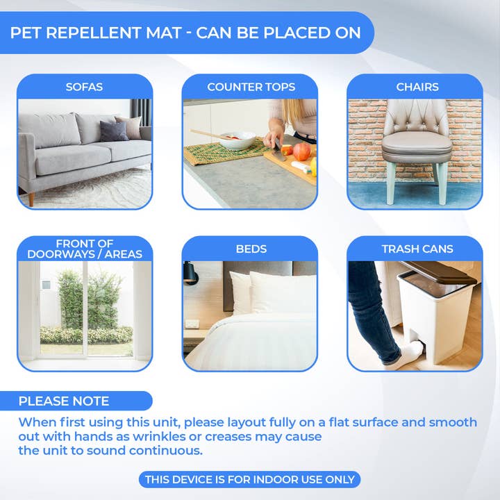 Trusted Pet - Wholesale Pet Mat - Dog - Sofa Scram Junior Scat Mat