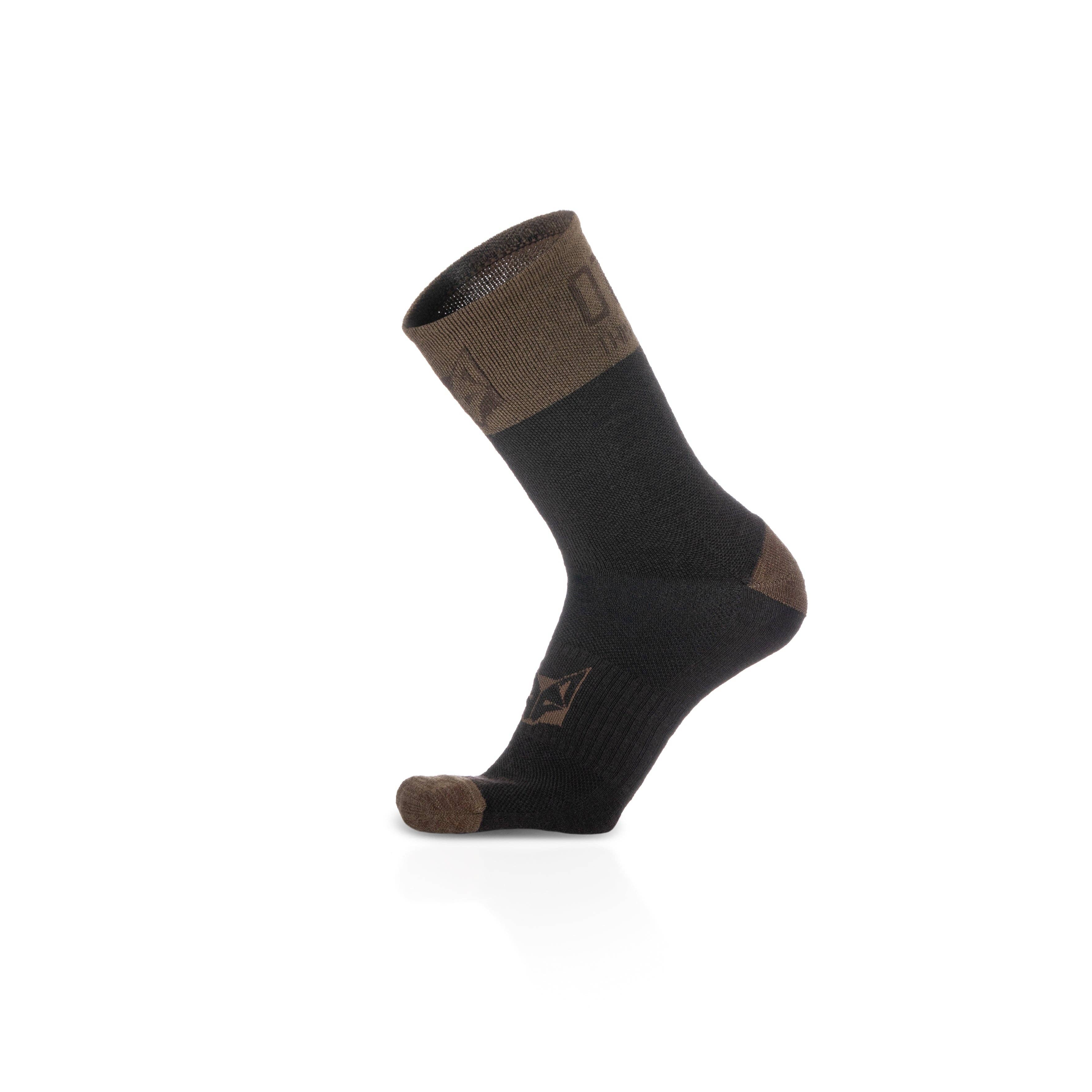 OTSO - Vendita all'ingrosso Calzini - Unisex - Calzini in Lana Merino a Taglio Alto Brown Trunk14