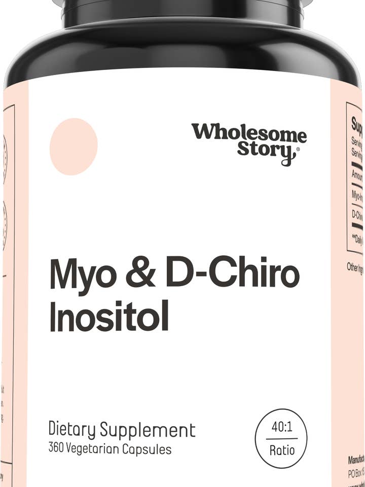 Myo-Inositol & D-Chiro Inositol Caps 30 Day and 90 Servings for wholesale by Wholesome Story
