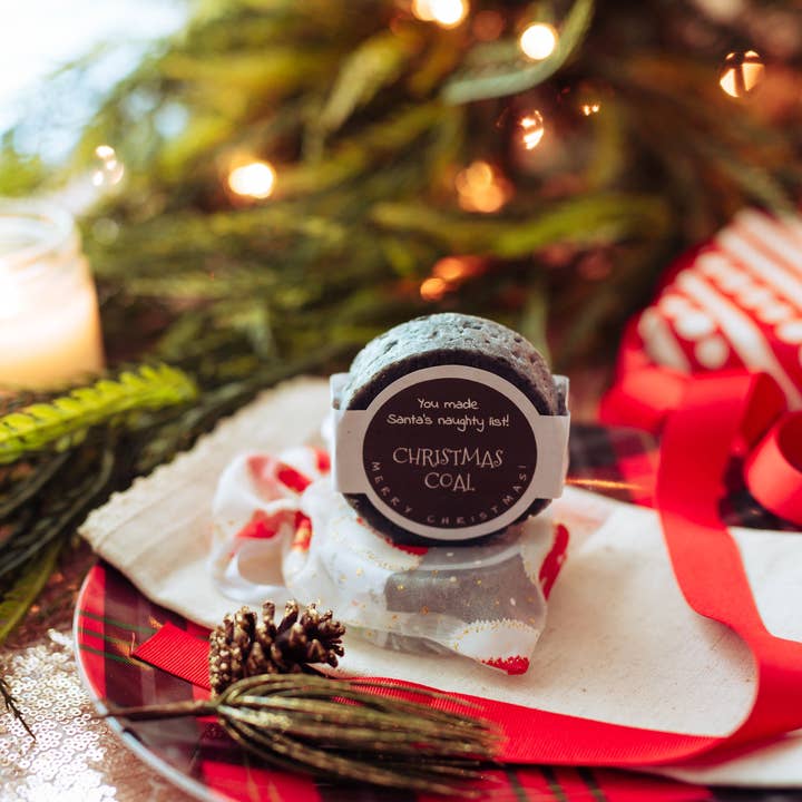 Joyful Sounds Farm - Wholesale Bar Soap - Christmas Coal, Lump of Coal, Bag of Coal, Charcoal Soap7